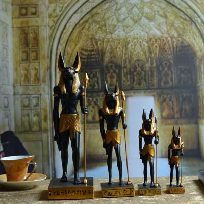 木乃伊礼品归来埃及神像阿努比斯狗神摆件荷鲁斯守护神旅游纪念品