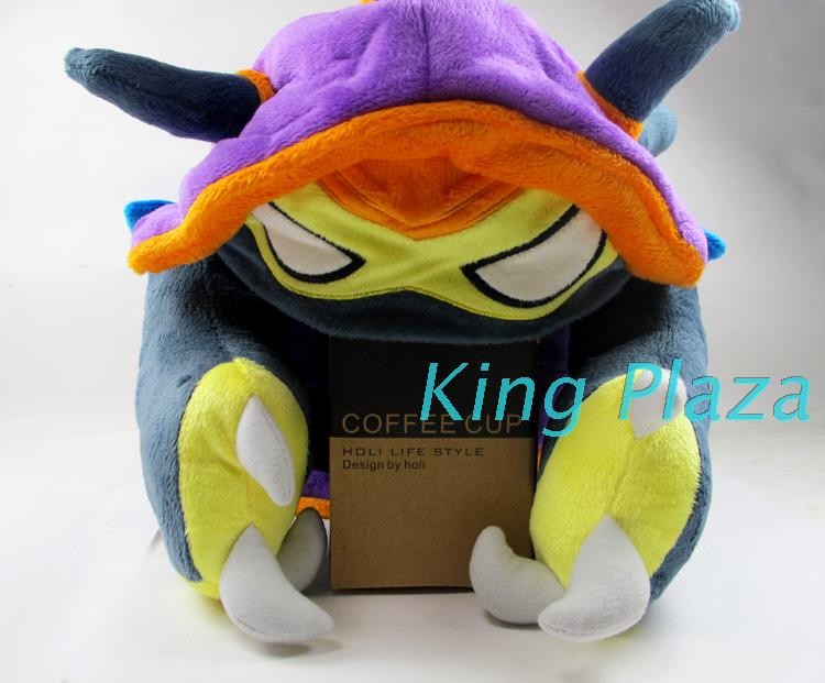 英雄联盟游戏周边披甲龙龟紫色帽子LOL包邮礼物玩具动漫实物