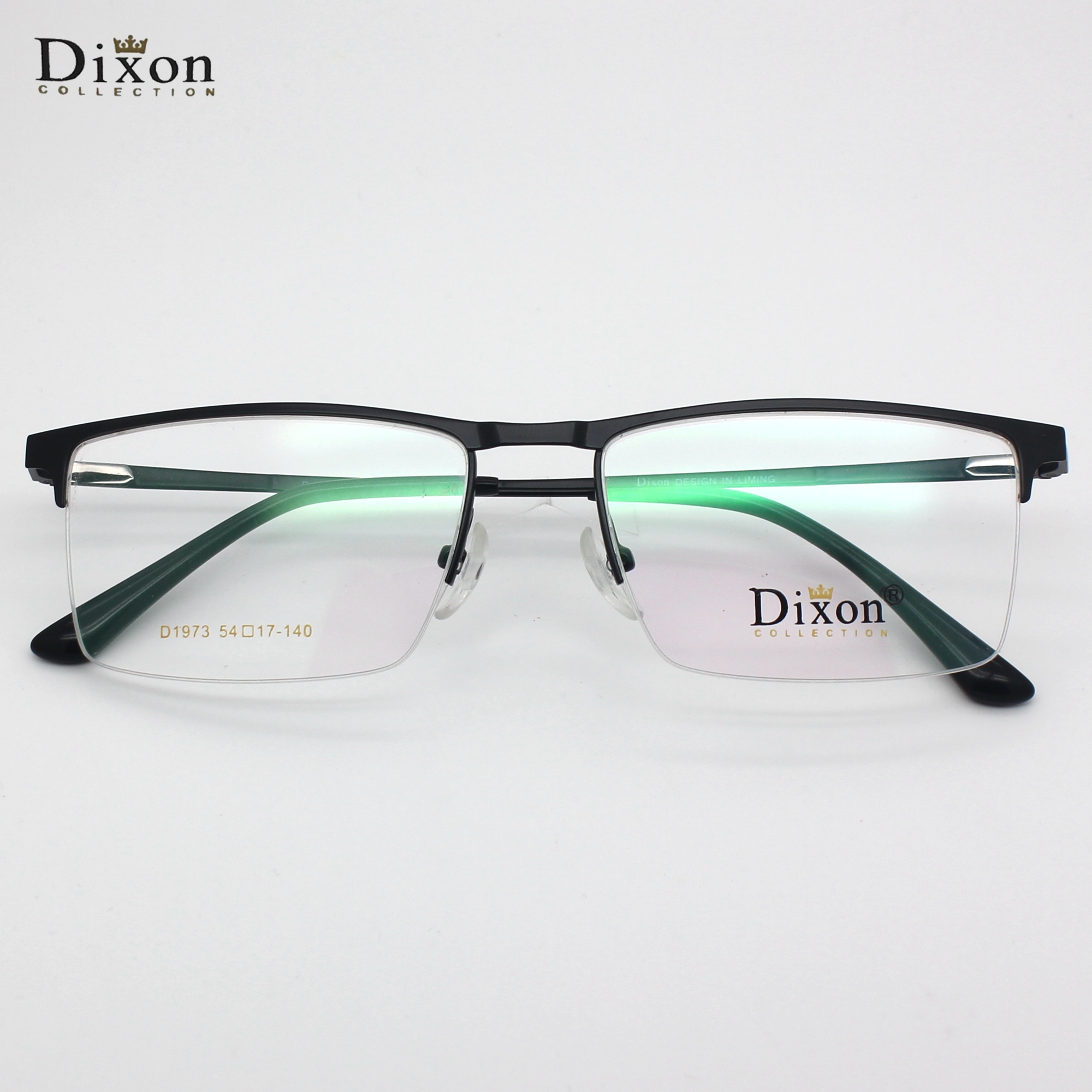 Dixon迪克逊眼镜架超轻商务男士方形半框近视眼镜防蓝光变色D1973
