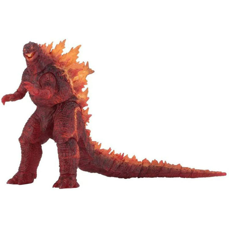 NECA 红莲哥斯拉2019电影版燃烧Godzilla核爆怪兽之王 7寸可动 手