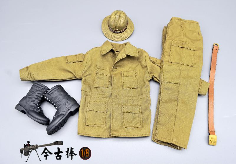 1:6兵人苏联俄罗斯阿富汗战争特种部队套装服装帽子腰带鞋子特价