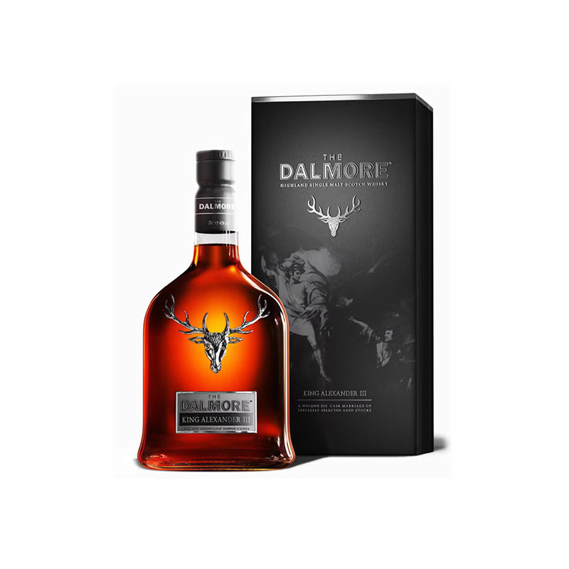 DALMORE/大摩亚历山大三世纪念款苏格兰单一麦芽威士忌700ml洋酒