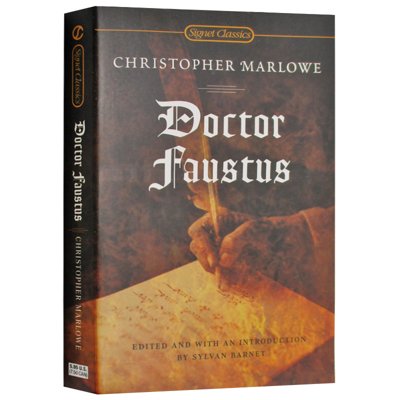正版 浮士德博士的悲剧  英文原版戏剧本 Doctor Faustus 英文版进口文学名著书籍 Christopher Marlowe 马洛