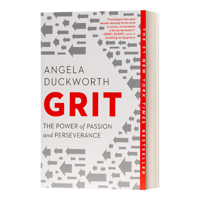 英文原版 Grit 勇气 热情与坚毅的力量 坚毅 释放激情与坚持的力量 英文版 进口英语原版书籍