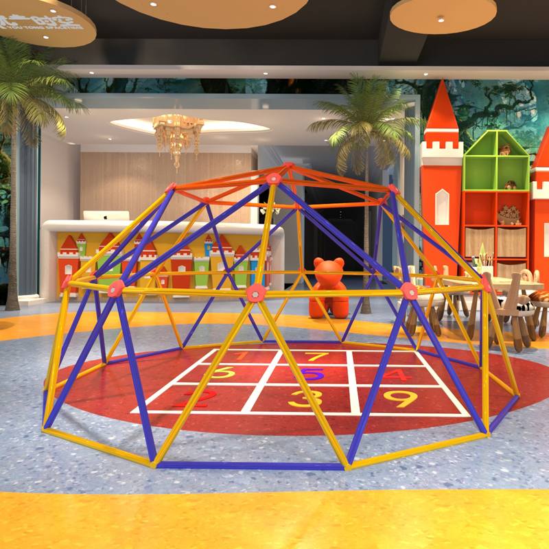 儿童室外大型游乐设备幼儿园攀爬架圆形金属管可拆装组合户外玩具