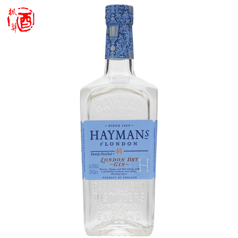 海曼金酒 Haymans Gin英国 毡琴杜松子调酒基酒洋酒原装进口700ML