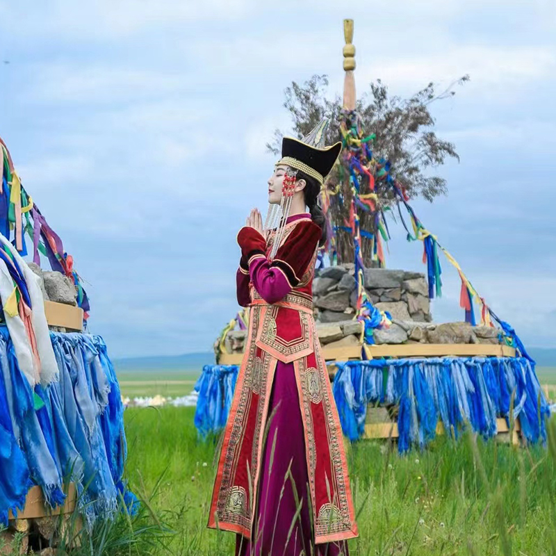 呼伦贝尔一日游4-6人小团 满洲里起止巴尔虎蒙古部落民俗园马之舞