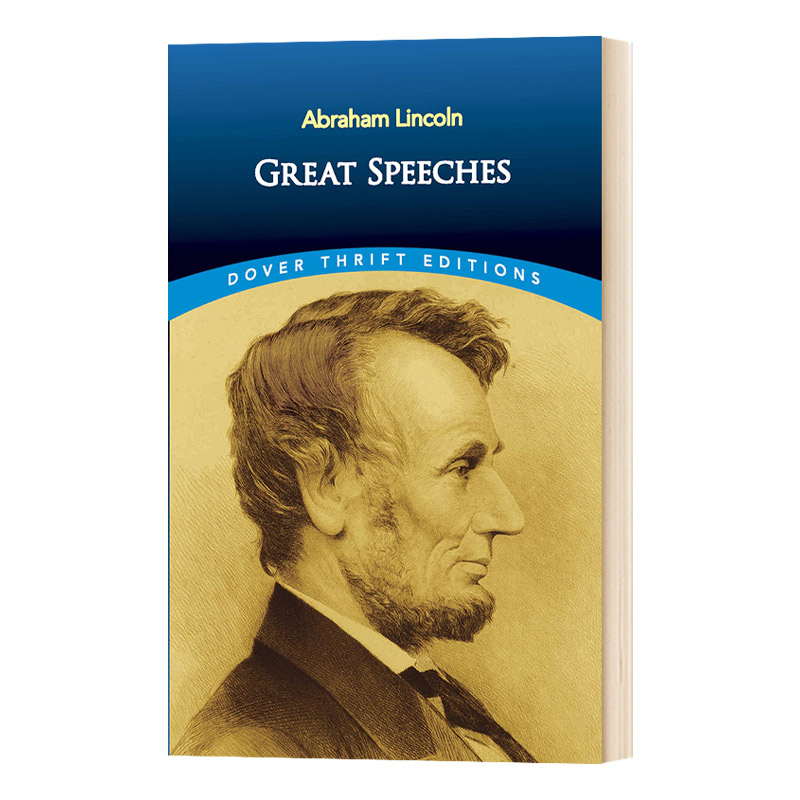 华研原版 亚伯拉罕 林肯的伟大演讲稿 英文原版 Great Speeches 精彩演讲 英文版 进口英语书籍