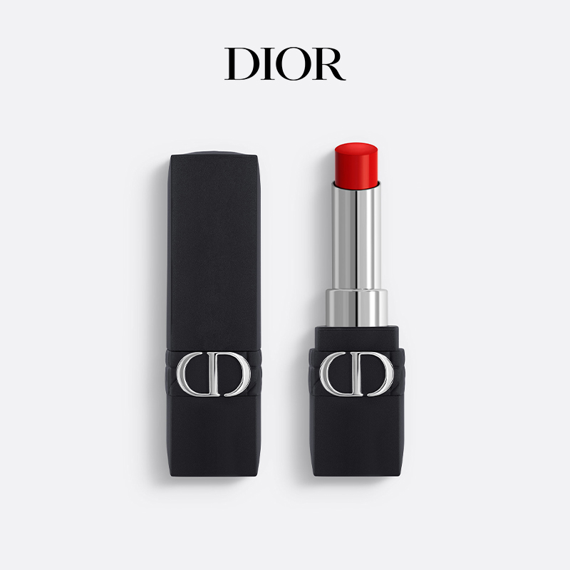 【母亲节礼物】Dior迪奥全新烈艳蓝金锁色唇膏持久留色口红#999