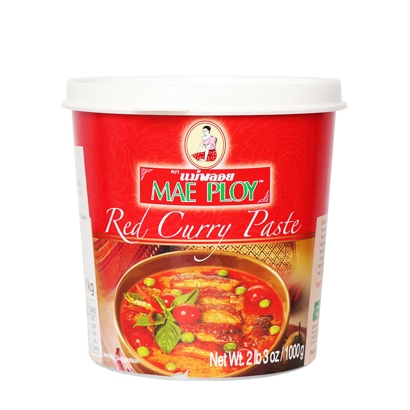 泰国红咖喱酱1KG/罐 泰国进口MAE PLOY 速食咖喱炒菜东南亚调味料