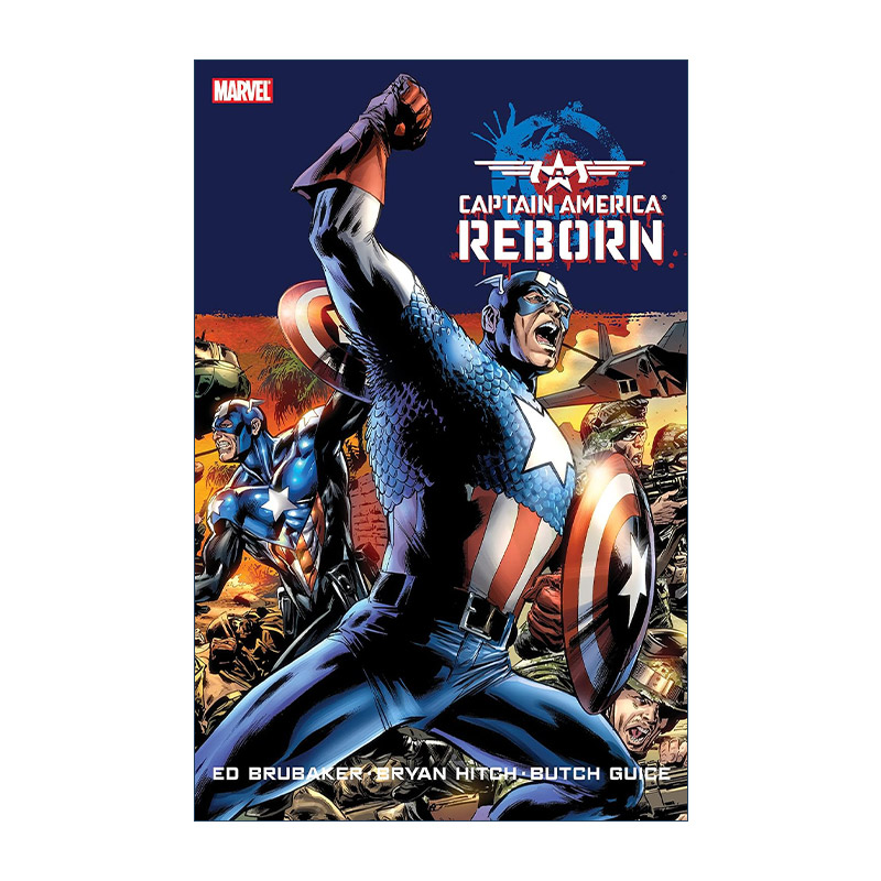 Captain America: Reborn 美国队长 重生 漫威漫画 Ed Brubaker进口原版英文书籍