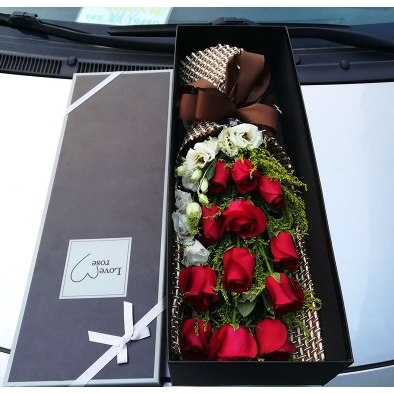 重庆合川区滨江路区府宝龙广场步步高新天地鲜花店母亲节配送玫瑰