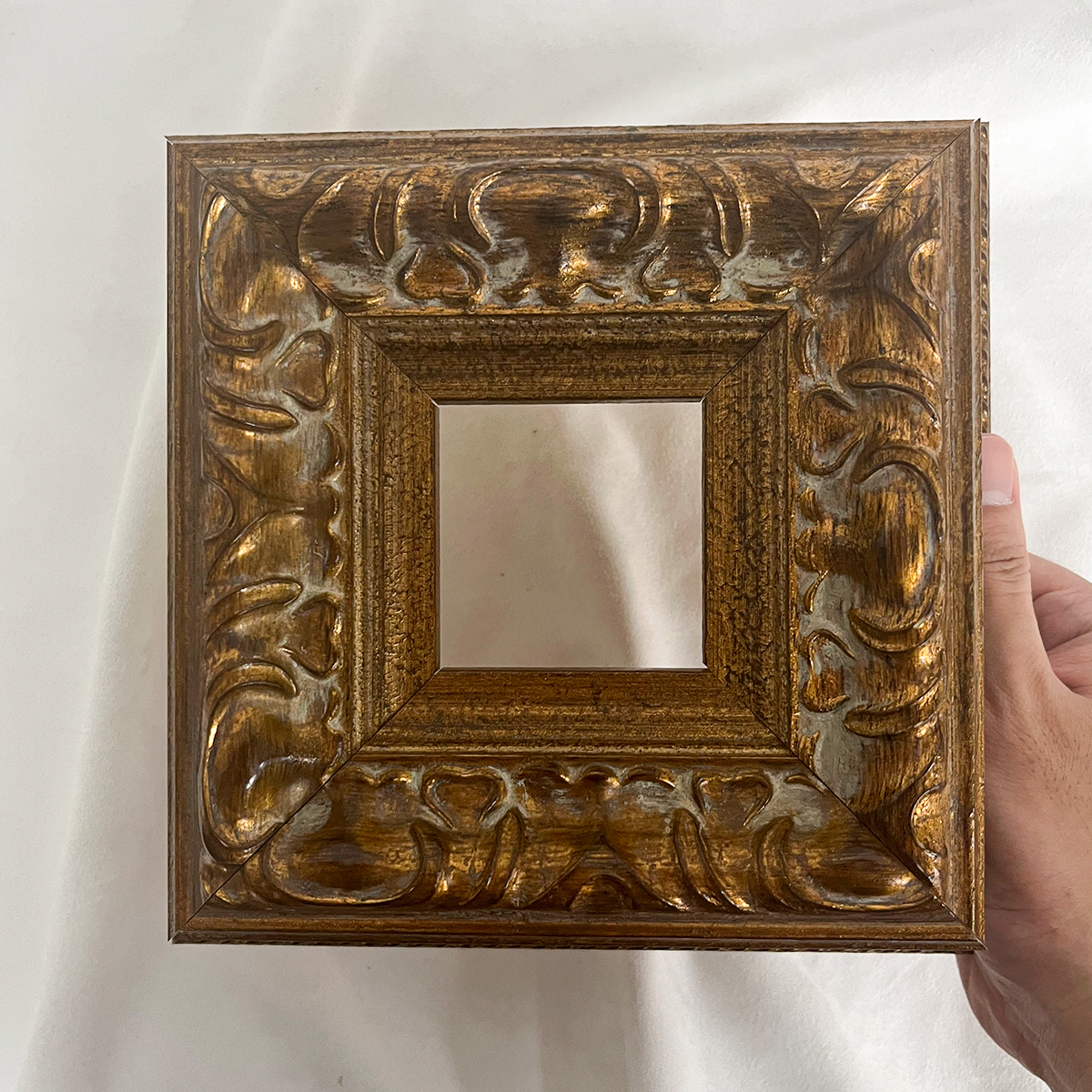 金泰凡复古实木画框做旧厚高款强印花画框油画框相框可定制尺寸