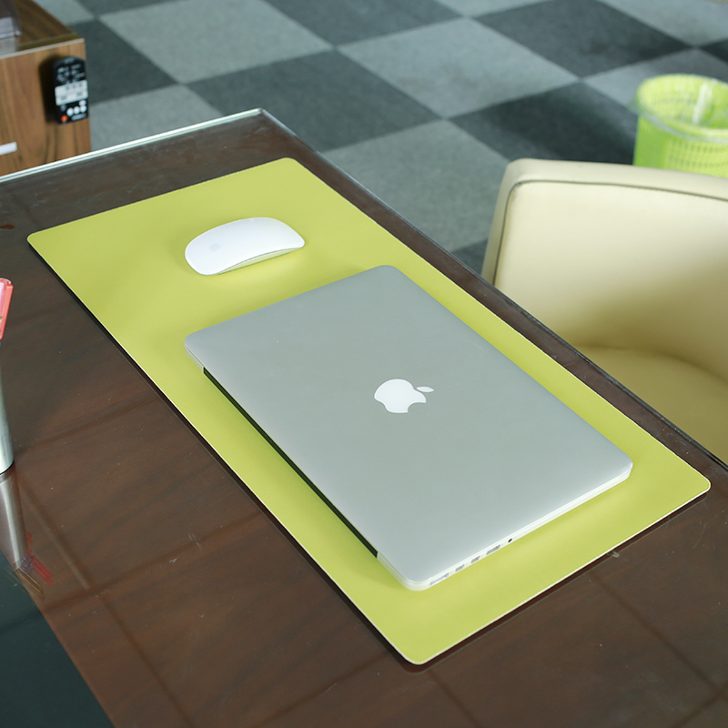 背面防滑超薄游戏鼠标垫超大办公室桌面笔记本电脑键盘垫纯色布面