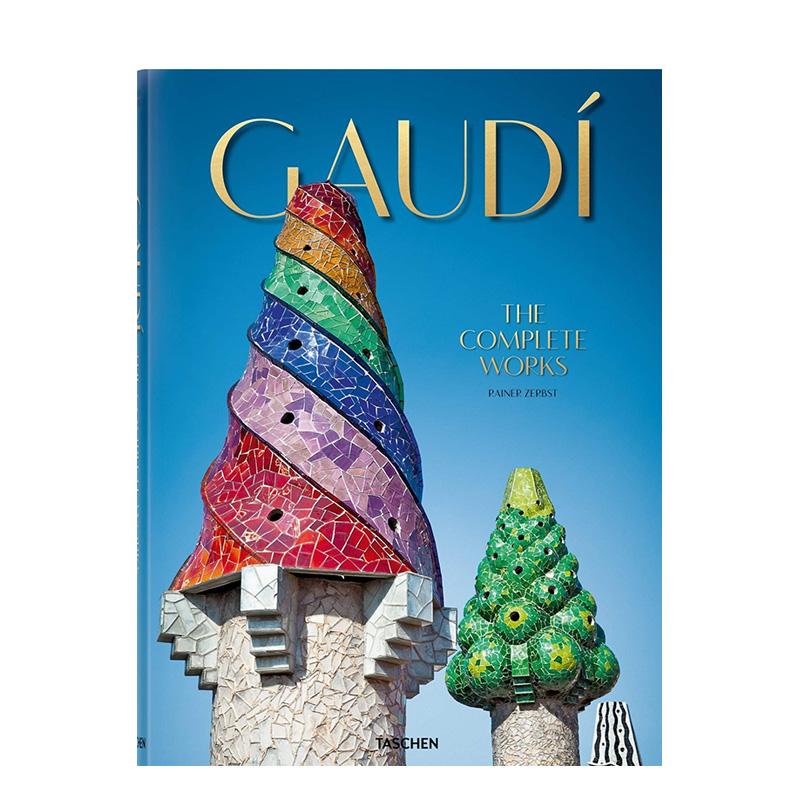 英文原版 Gaudí. The Complete Works塔安东尼奥·高迪作品全集加大版建筑大师高蒂设计作品TASCHEN