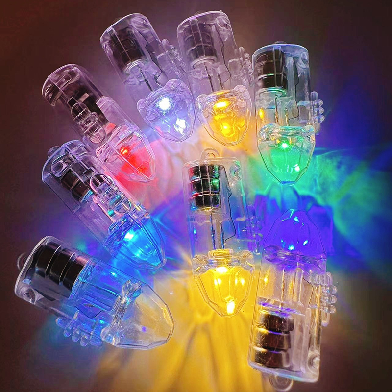 迷你LED七彩闪光变色儿童灯光装饰玩具用小灯DIY手工灯笼发光材料