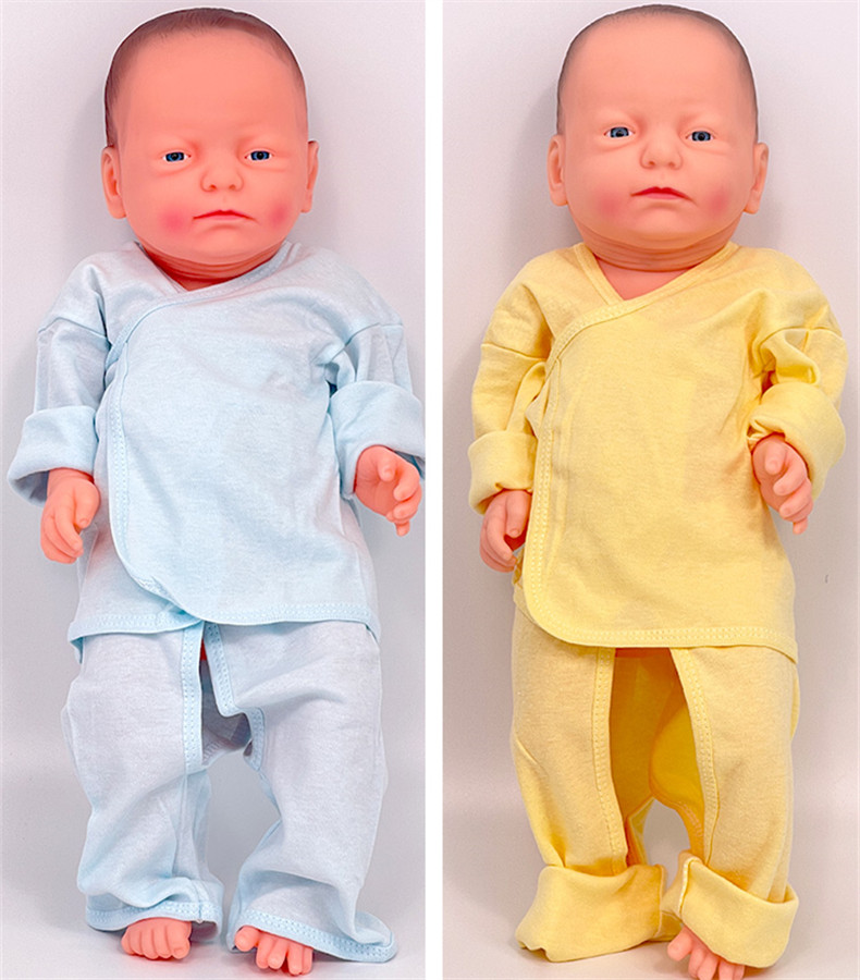 52CM塑胶娃娃新生男婴儿家政护理月嫂护理培训娃娃幼儿洗澡做操