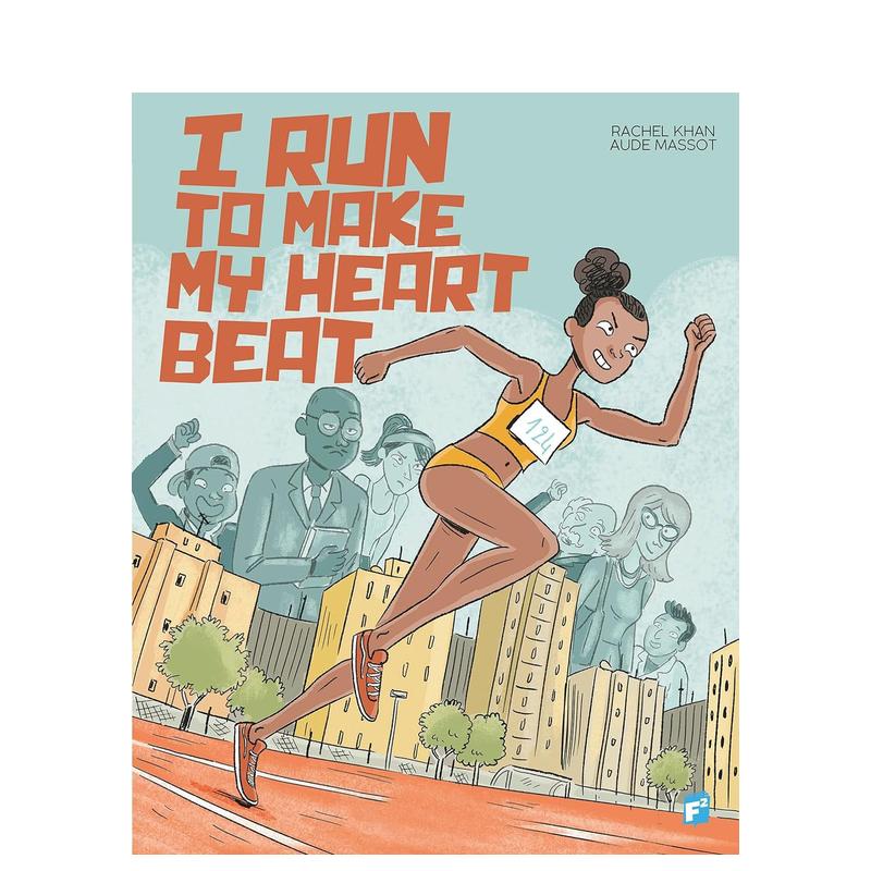 【预 售】我跑步是为了让我的心跳英文漫画图书进口原版书I RUN TO MAKE MY HEART BEAT简装Rachel Khan著Fairsquare Comics LLC出
