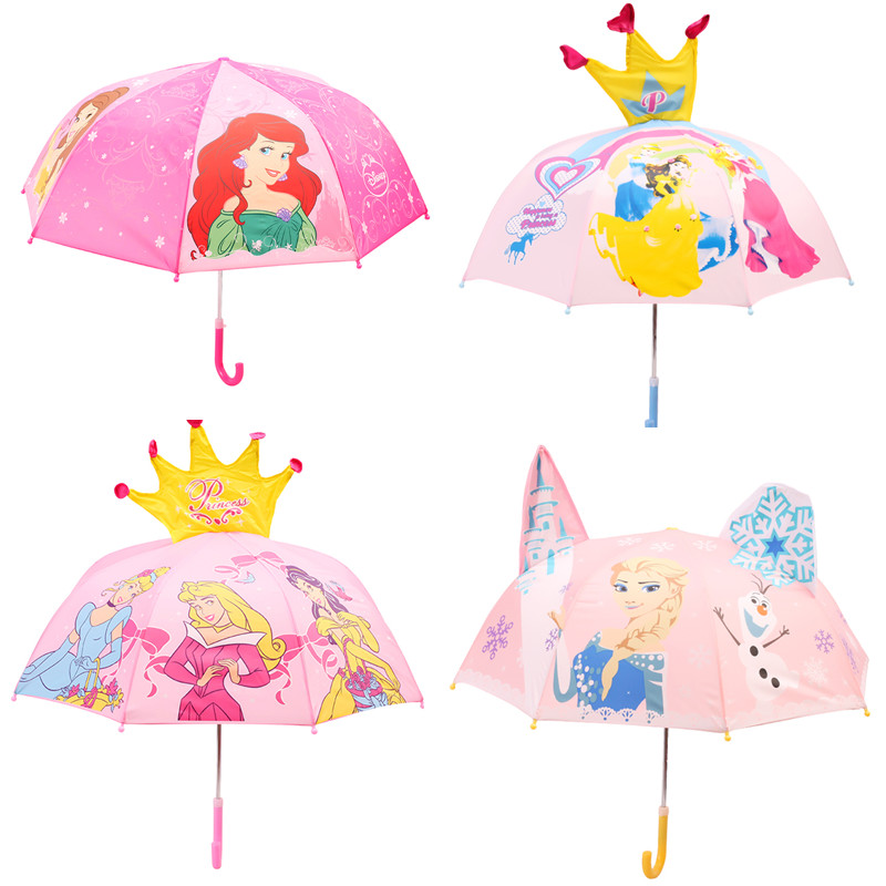 儿童卡通伞公主伞幼儿园宝宝雨伞六一礼物生日礼物伞小朋友雨伞