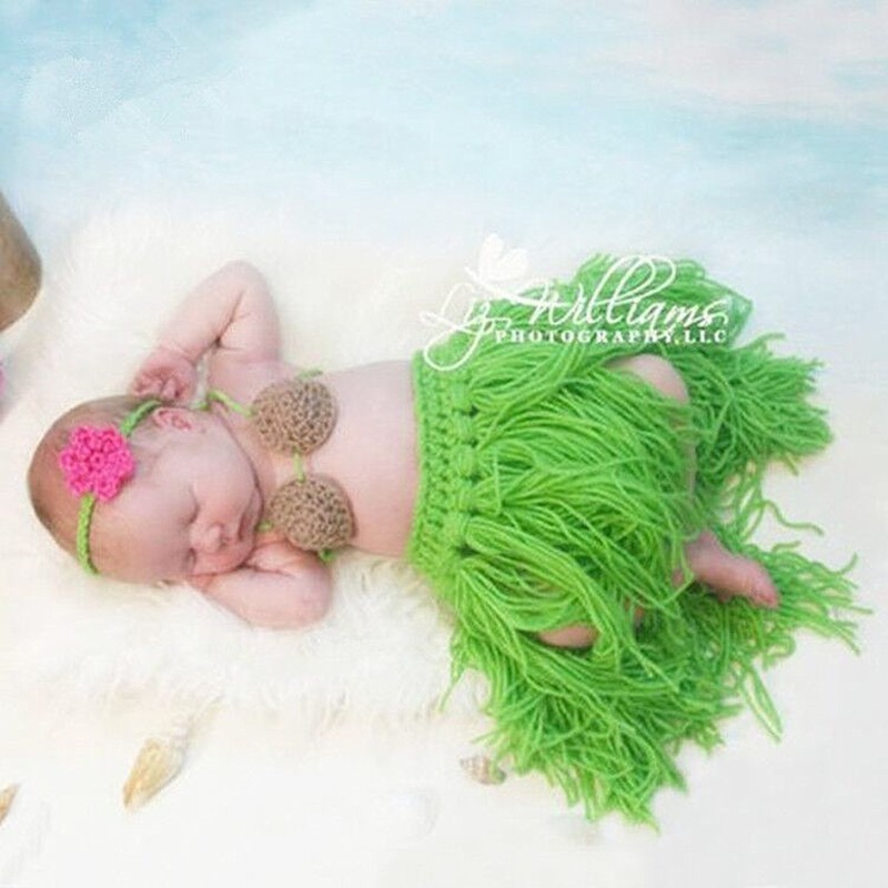 婴儿摄影服装草裙造型衣服影楼新生儿拍照道具宝宝满月百天照裙子