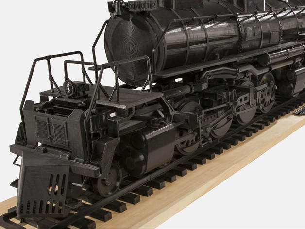 3d打印模型 stl文件 巨大超酷火车头 老式蒸汽火车头 蒸汽巨人