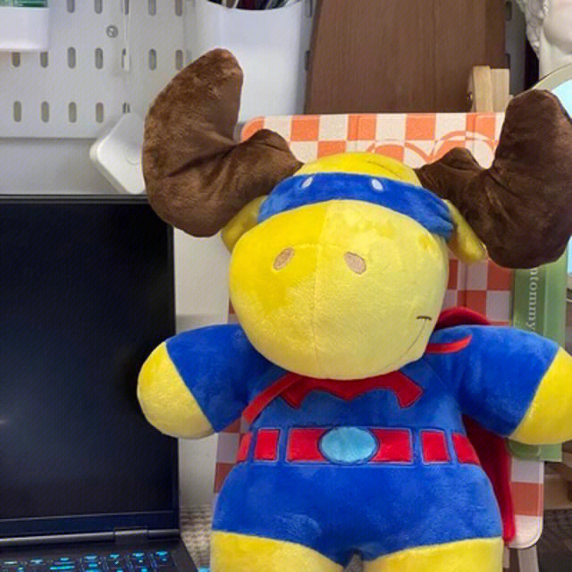 英国NextRoad成龙历险记超级驼鹿同款毛绒公仔可发声童年回忆玩偶