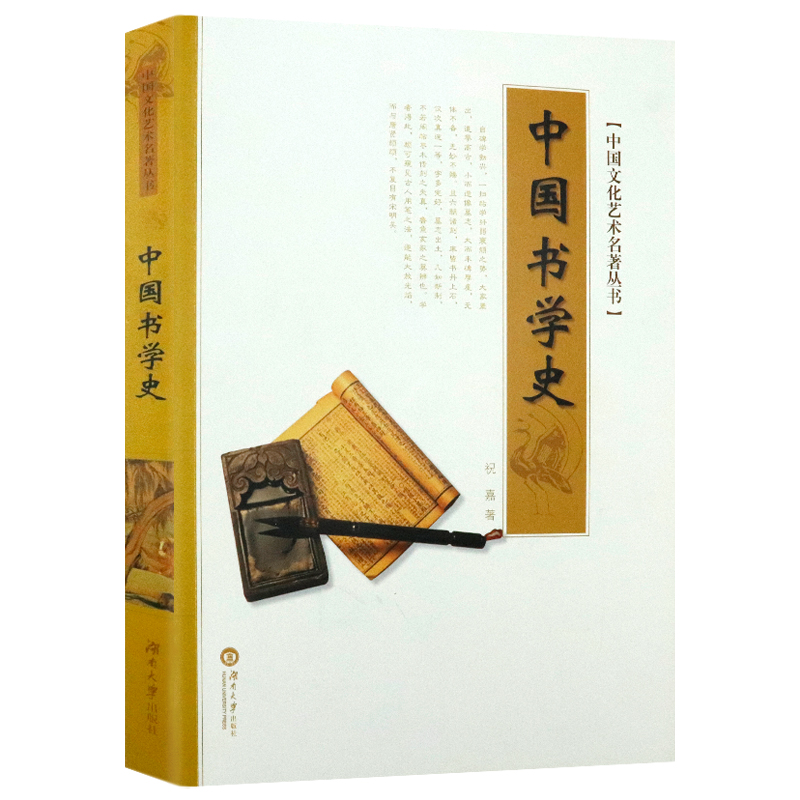 中国书学史 中国传统书法历史发展解说书法的起源由来演变历史中国书法简史理论史批评史理论剖析书籍