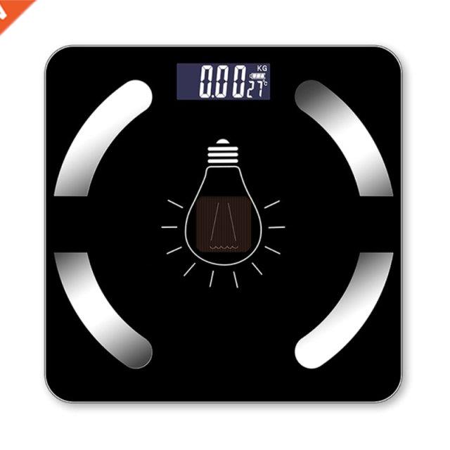 2022 New Scale with Body Fat & Water Weight Solar &
