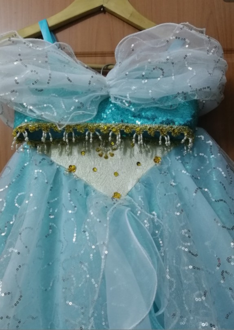 阿拉丁神灯舞台演出服迪士尼公主裙茉莉公主礼服万圣节圣诞节服