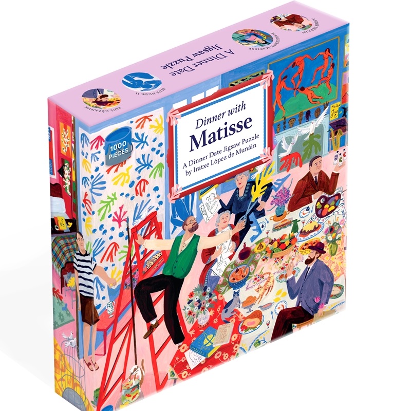 现货澳大利亚进Dinner with Matisse与马蒂斯共进晚餐1000片拼图