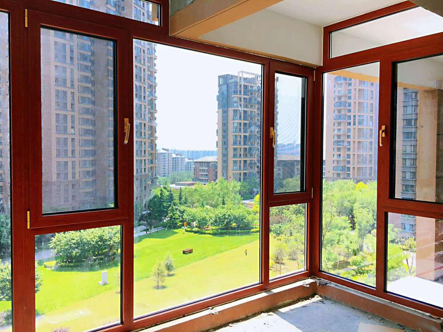 上海断桥铝平开窗封阳台卧室LOWE维盾隔音铝合金门窗定制钢化玻璃