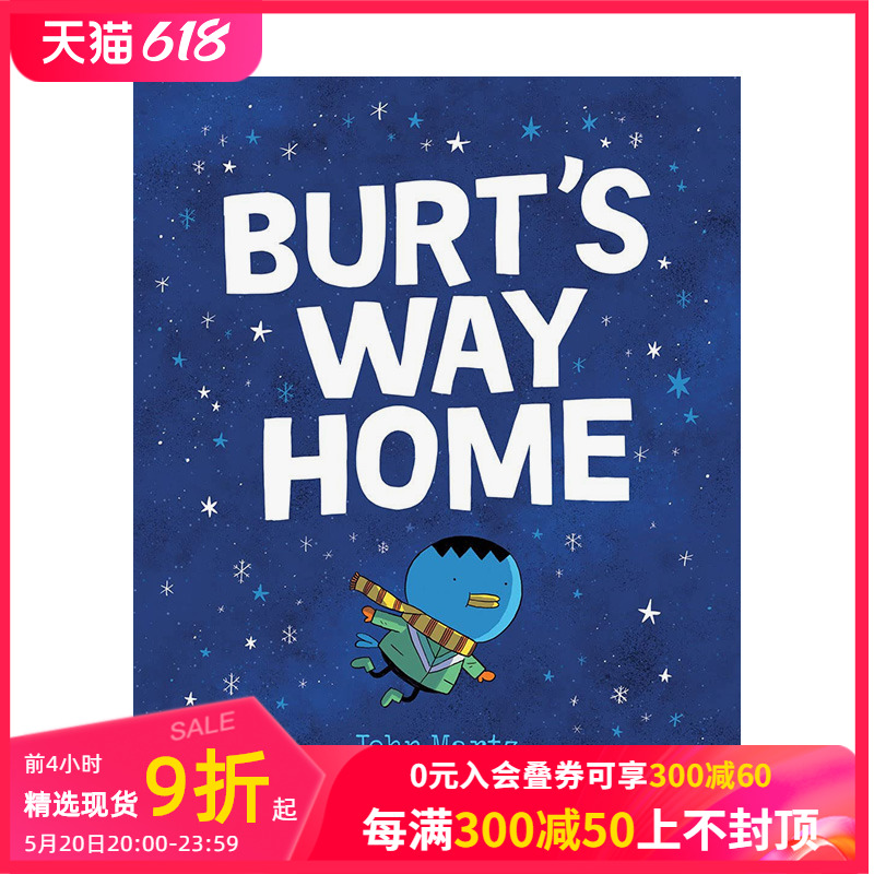 【现货】伯特的回家路 Burt‘s Way Home 进口原版英文儿童漫画 善本图书