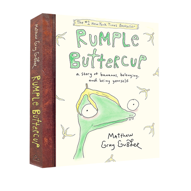 英文原版 Rumple Buttercup 香蕉皮 小漫画 纽约时报畅销书 成人与儿童治愈系漫画 英文版 青少年情绪绘本 马修·格雷·古柏勒作品