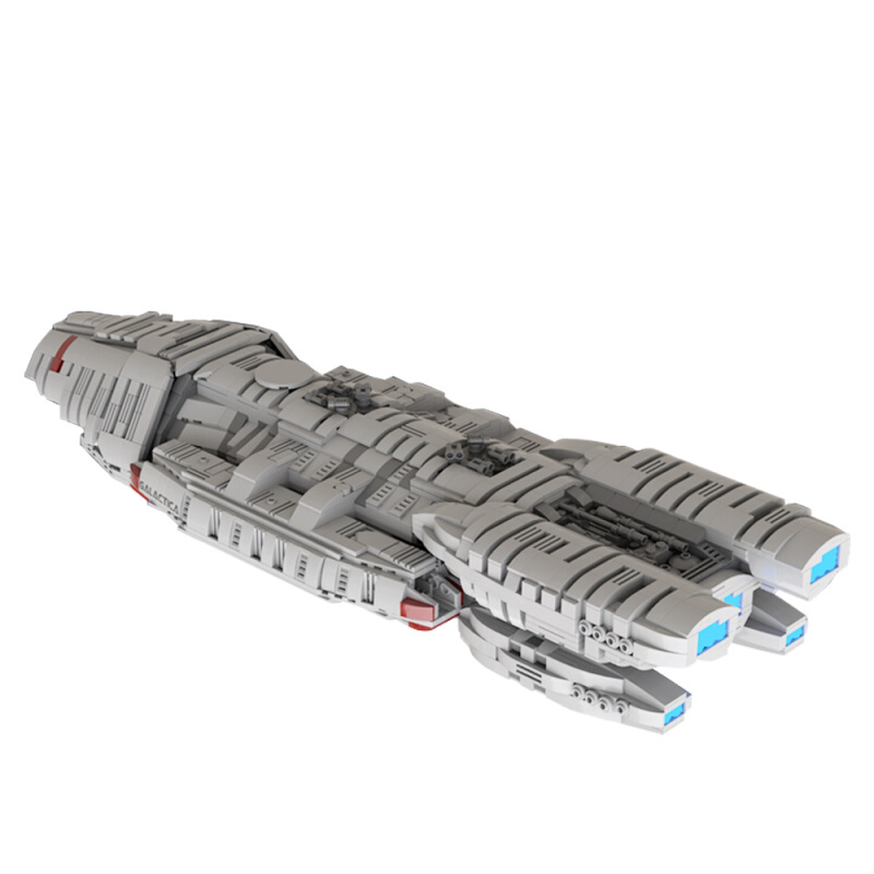 【高零砖件】太空堡垒卡拉狄加哈米吉多顿级战星飞船拼装积木玩具