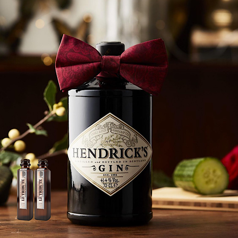 多种草本原料小批量酿制 HENDRICK'S GIN亨利爵士金酒700ML鸡尾酒