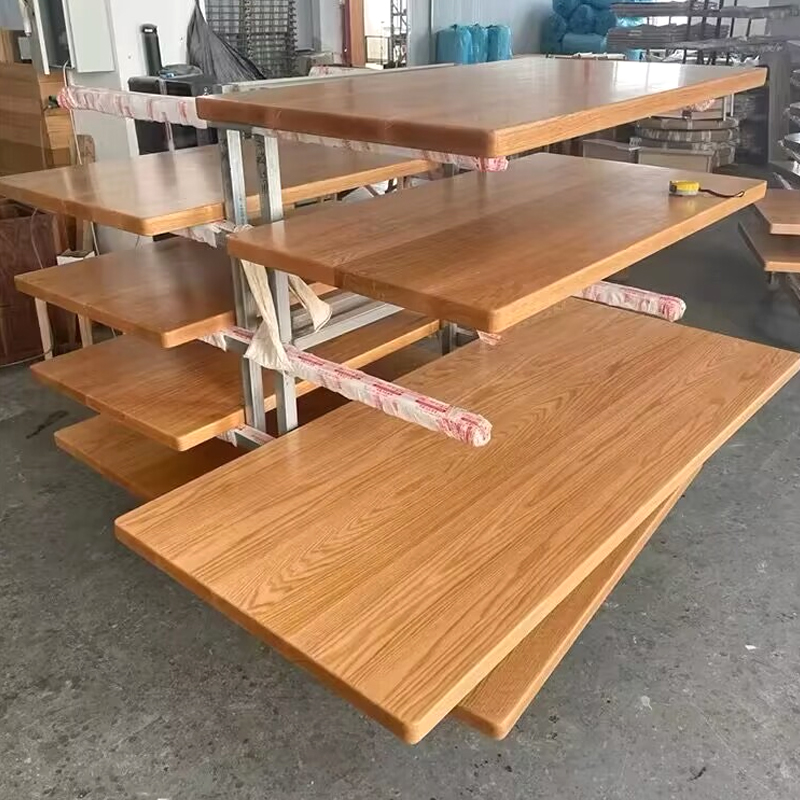定制实木木板片隔板榉木橡木板子桌面桌板吧台面板材原木餐桌圆形