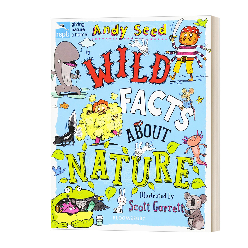 英文原版 RSPB Wild Facts About Nature 爆笑自然大全 关于自然的搞笑事 英文版 进口英语原版书籍