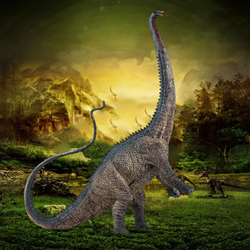 速发Dinosaur Toy Diplodocus Collectable Animal Dinosaur