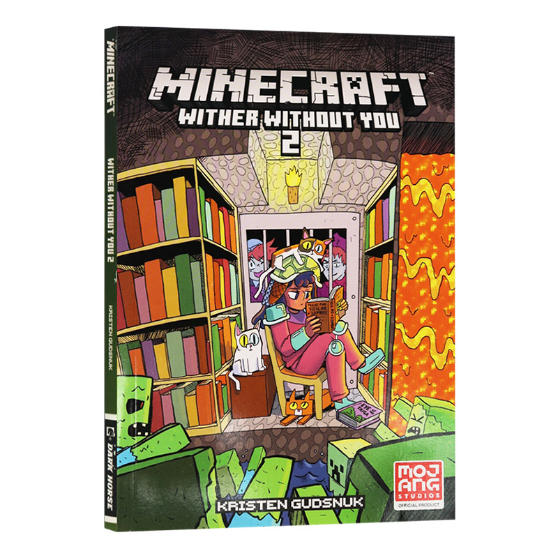 我的世界官方漫画 凋零2 英文原版 Minecraft: Wither Without You Volume 2  儿童冒险故事游戏书 英文版 青少年读物 进口原版书