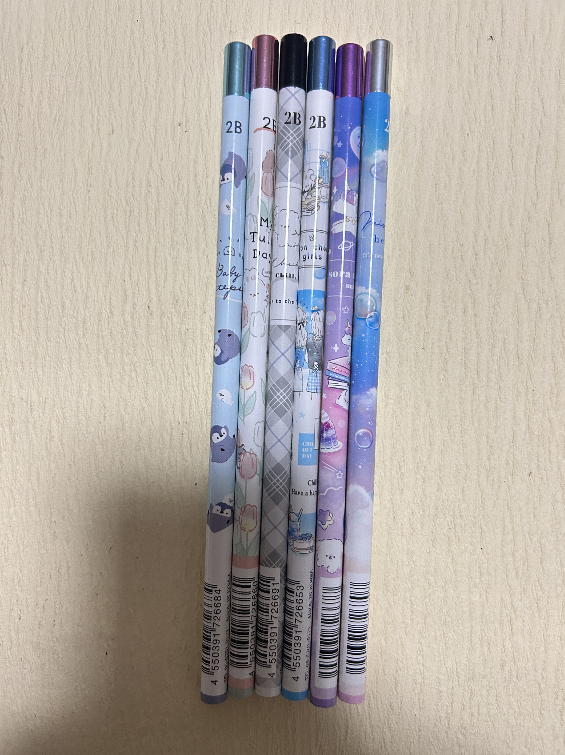 现货日本进口卡通系列三丽欧家族2B原木杆铅笔