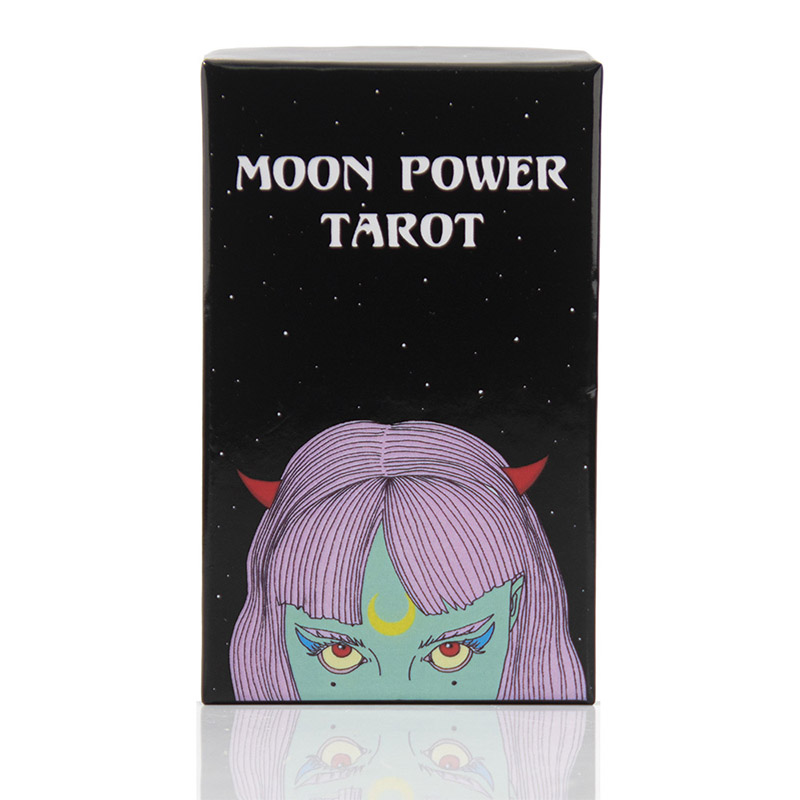 Moon power tarot 月亮力量塔罗12*7cm英文塔牌罗卡牌桌游