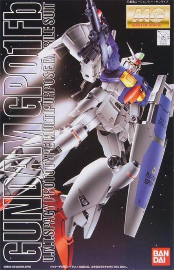 万代 MG 试作1号机 宇宙型 Gundam GP01Fb RX-78 拼装高达模型