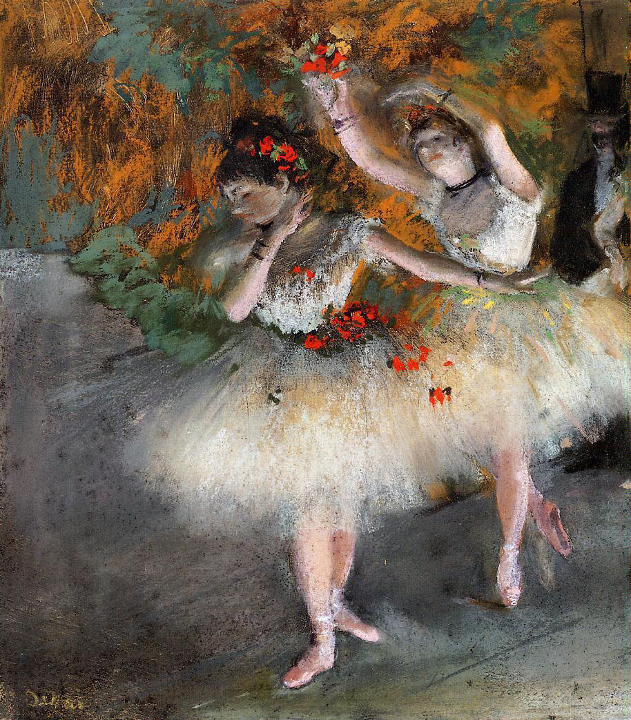 印象派德加（Edgar Degas）芭蕾舞油画电子高清作品集