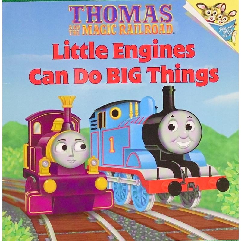 Thomas the the Magic Railroad : Little Engines Can Do Big Things by Britt Allcroft平装Random House托马斯魔术铁路:小引擎