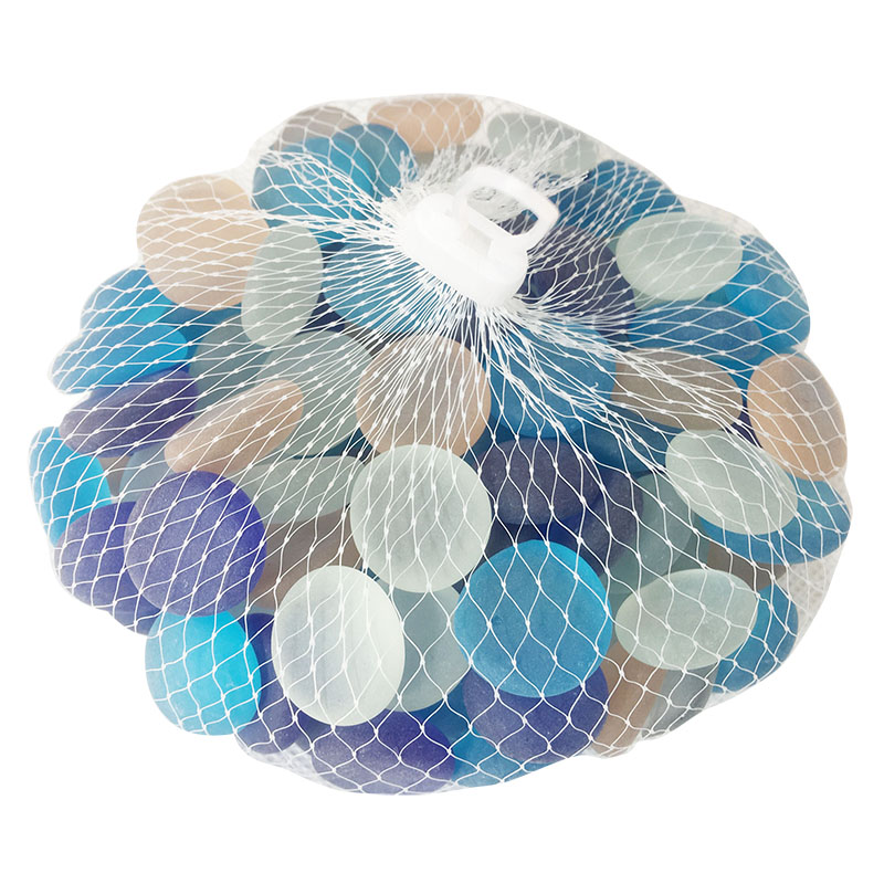 1.8-2cm优质甜美彩色扁磨砂玻璃珠围棋子玻璃球95粒买三送一 包邮