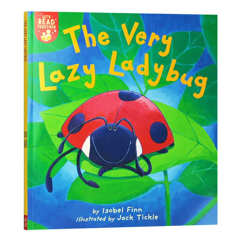 Let's Read Together系列1 懒惰的瓢虫 The Very Lazy Ladybug 英文原版儿童英语故事图画绘本 进口英语启蒙书籍