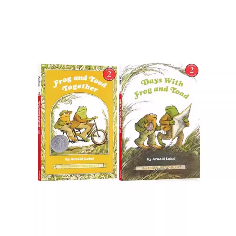 有音频 青蛙和蟾蜍 Frog and Toad are friends英文原版 永远的好朋友2册 汪培珽第3三阶段 I Can Read 凯迪克奖分级读物桥梁