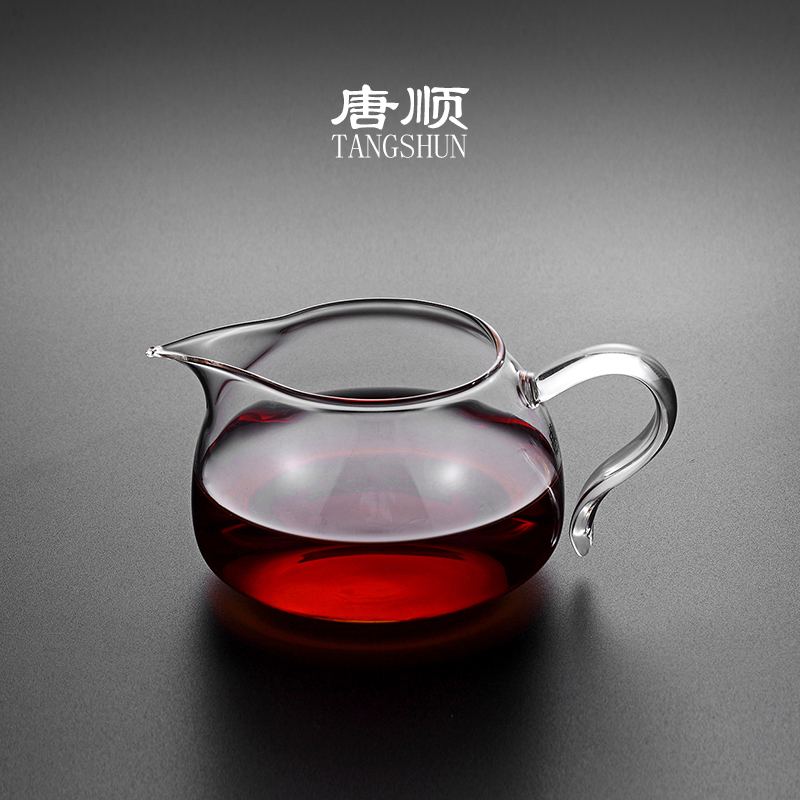 唐顺耐热加厚玻璃公杯公道杯家用功夫茶分茶器茶具茶海倒茶分茶杯