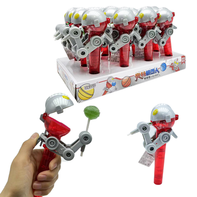 网红 有趣的心疼哥哥 恐龙吃糖机器人保存棒棒糖玩具送女朋友礼物