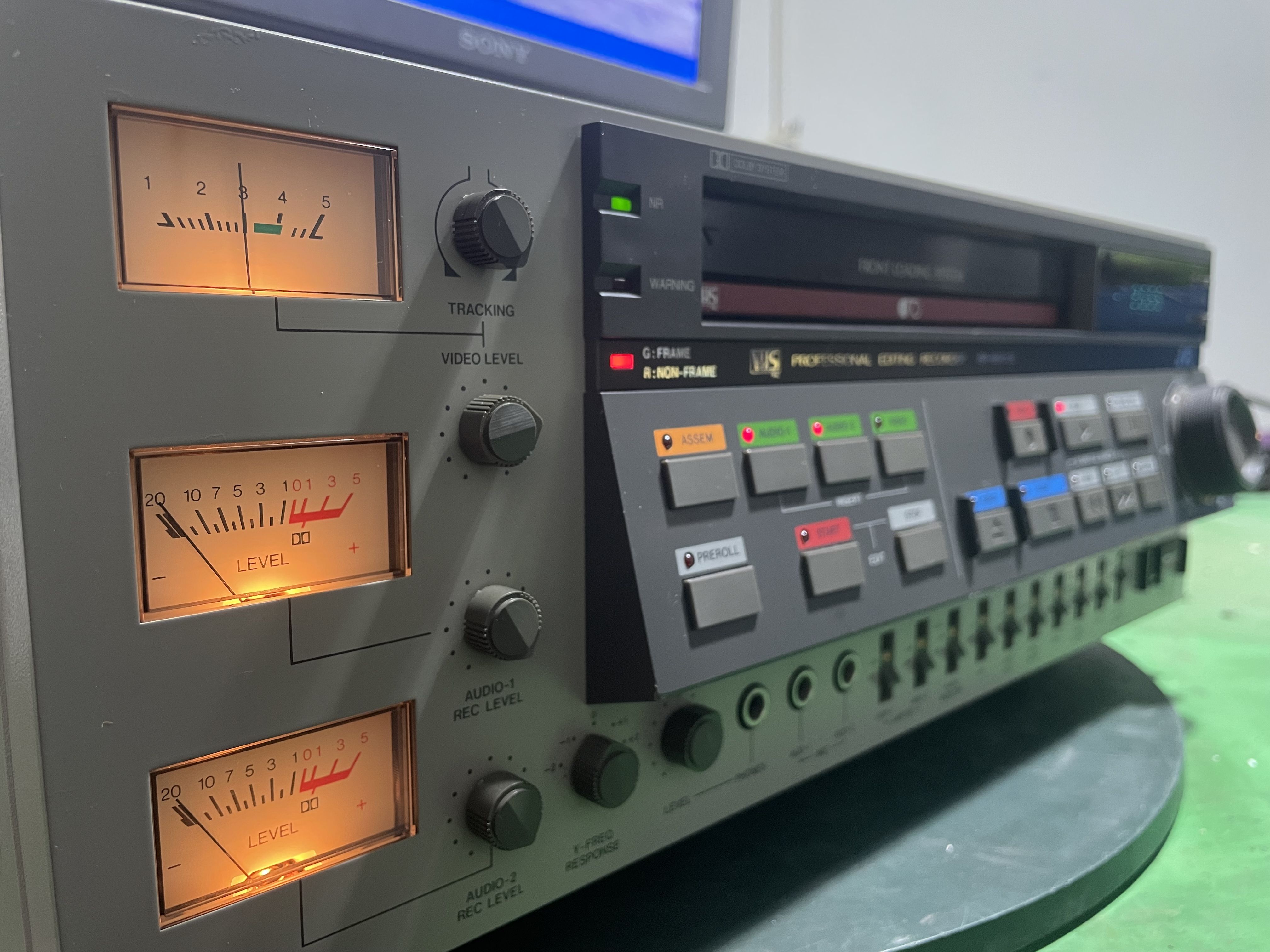 音频发烧磁带录像机【VHS】JVC BR-8600E，录制效果好